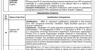 Jobs at Government College University Hyderabad